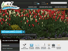 Tablet Screenshot of centralhuron.com